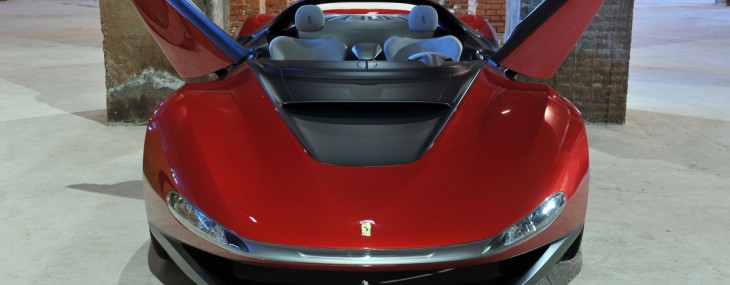 Ferrari Sergio Designed By Pininfarina at Qatar Roads in 2014