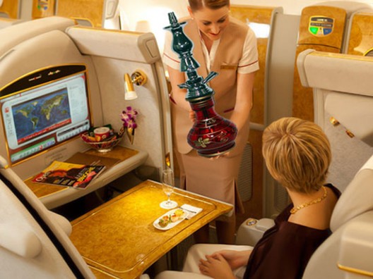 Emirates woos fliers aboard A380 with Signature Shisha Rooms