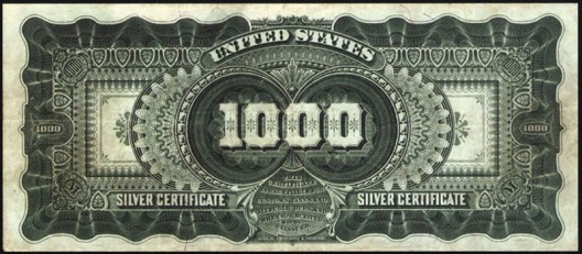 On June 12, Stacks Bowers Galleries has announced a new world record price of $2.6 million when sold an 1891 $1,000 Marcy Silver Certificate