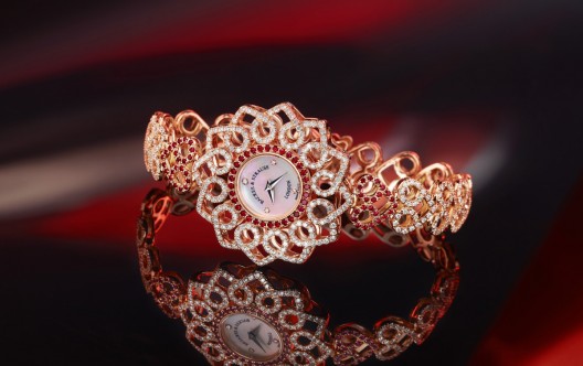 Backes and Strauss, founded in 1789 and is the worlds oldest diamond company, and they joined the Only Watch auction 2013 with its new masterpiece, the Victoria Princess Red Heart watch.