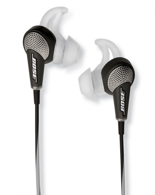 QuietComfort 20, the Boses first in-ear headphones  are impressive in terms of noise-cancellation, featuring a special processing chip, that totally isolates you from the sound of the crowd