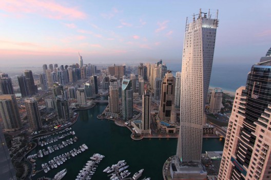 Cayan Tower in Dubai