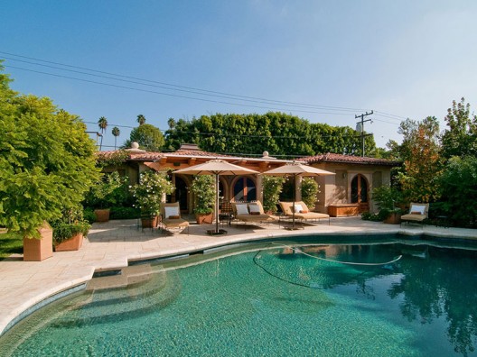 Gated Mediterranean Estate in Beverly Hills