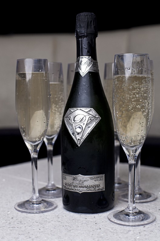 Worlds most expensive champagne worth $1.8 million ships in a diamond-themed bottle