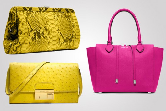 Michael Kors Neon Brights bags collection is the flavor of the season