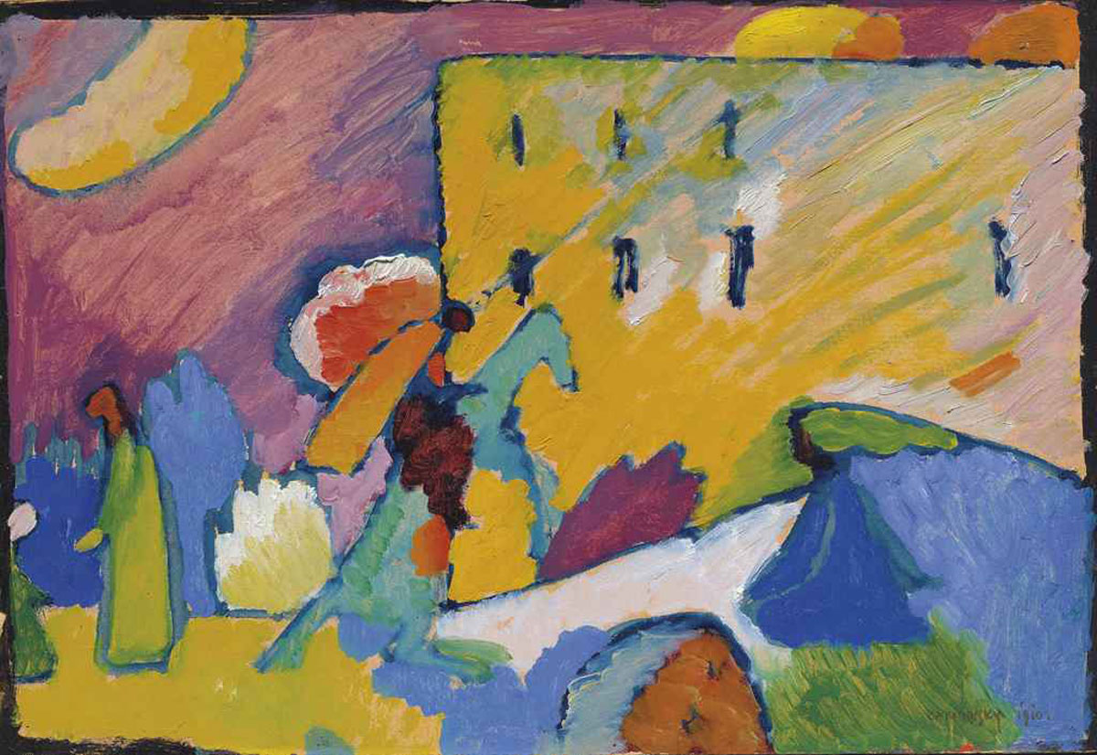 Wassily Kandinsky's Studie zu Improvisation 3