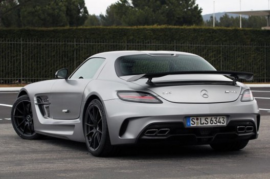 2014 Mercedes Benz SLS AMG GT Black Series coupe is listed at $275,000