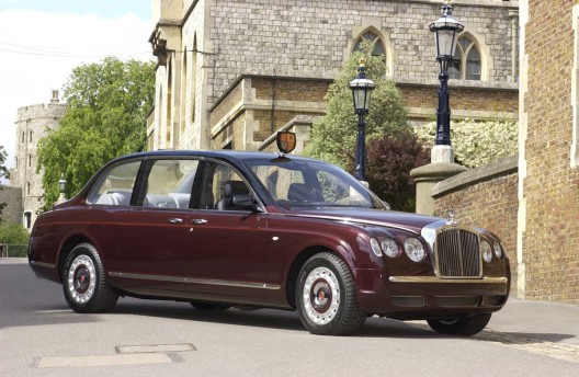 Bentley's Cars Ready for The Queen’s Coronation  in the Gardens of Buckingham Palace