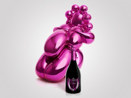 Jeff Koons designs Balloons Venus sculpture for Dom Pérignon Rose champagne