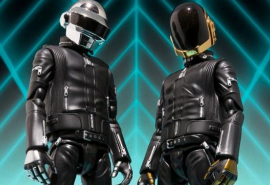 Daft Punk as Robotic Action Figures