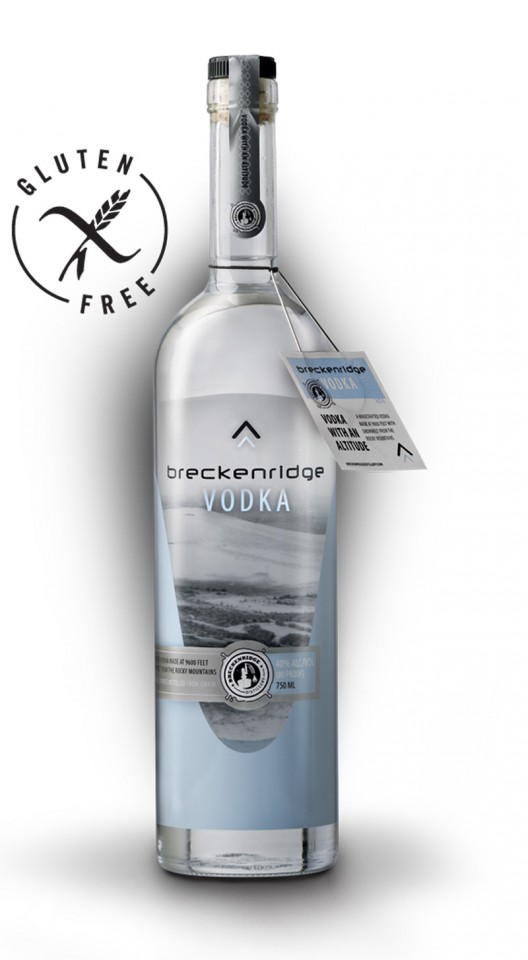 Breckenridge Vodka is made from a base of 100% American grown corn.