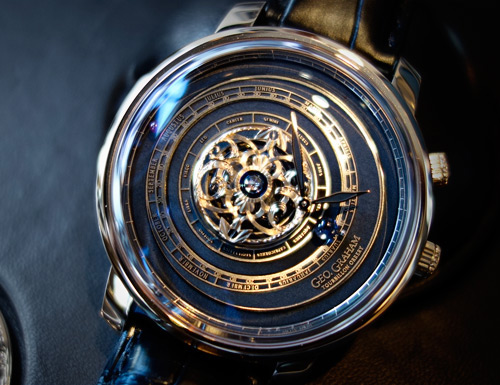 Graham Tourbillon Orrery pays ode to the first astronomical timepiece of its kind