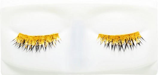 Pure gold eyelashes up for grabs at Barney’s, New York