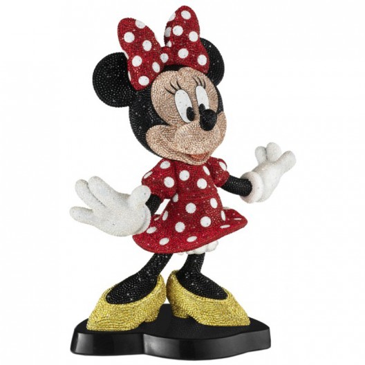 Limited Edition Swarovski studded Mickey and Minnie Mouse