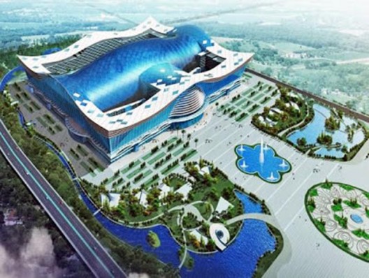 New Century Global Center - World’s Largest Building Officially Opened in China