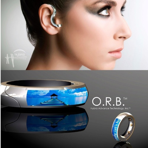 The Orb: A Bluetooth Headset That Turns Into a Ring