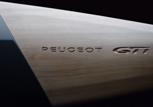 French company Peugeot presented GTi a surfboard