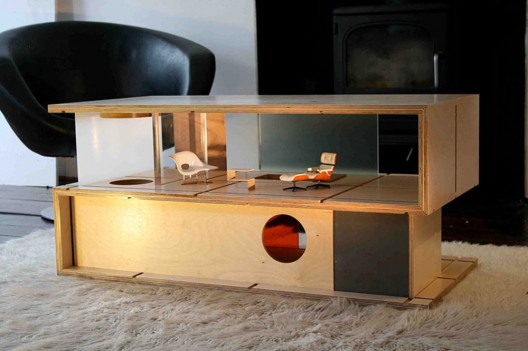 Versatile Coffee Table Design That Transforms into a Doll House
