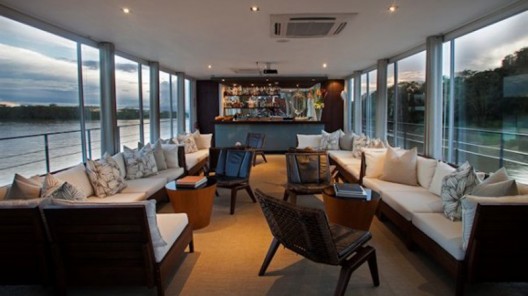 Aqua Amazon lets you cruise the river in pure luxury with 12 suites and an onboard chef