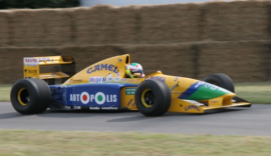 On Auction Is Benetton B191 Car In Which Schumacher Won The First Points
