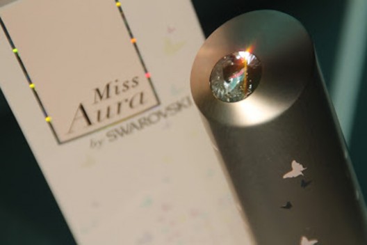 After Aura by Swarovski Love Collection, Swarovski designers are launching one more fragrance for 2013 named Miss Aura