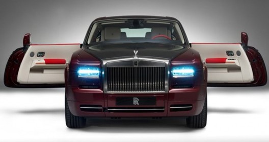 One of One-Rolls Royce Ruby Phantom Coupe