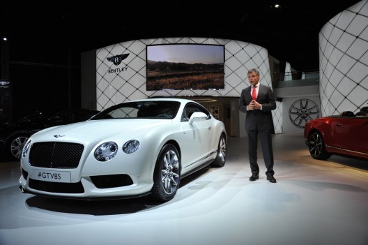 World Premiere of New Bentley GT V8 S in Frankfurt