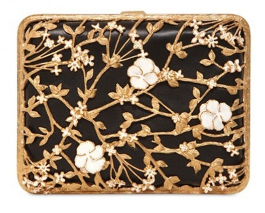 Alexander McQueen Bible Book Rigid Clutch is available at Luisa Via Roma
