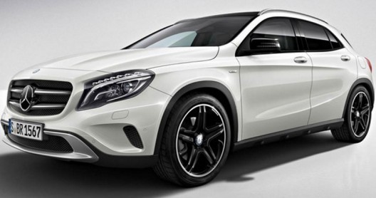 Mercedes has presented a serial GLA at the Motor Show in Frankfurt, and already appeared its Edition 1 series that will be offered in a limited edition