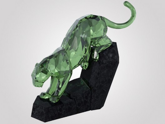 Swarowski launches the Eclectic Panther in Green Tourmaline