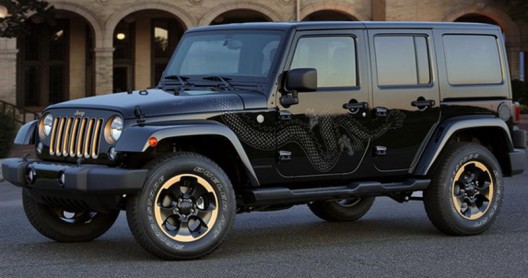2014 Jeep Wrangler Dragon Edition will be on sale in the U.S market this fall at a price of 36.095 dollars.