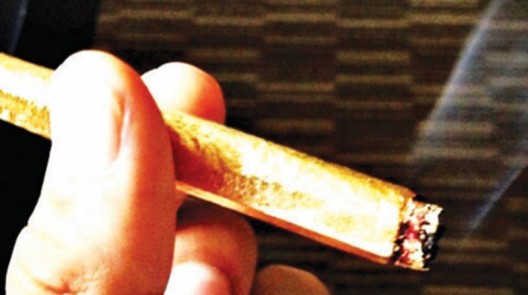 You Have Money to Burn? Smoke a Cigarette Rolled in 24K Gold Papers