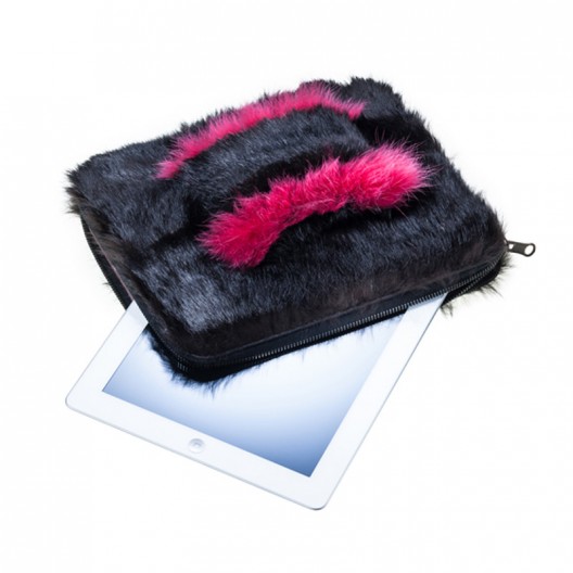 Premium fur case ready for the new iPad