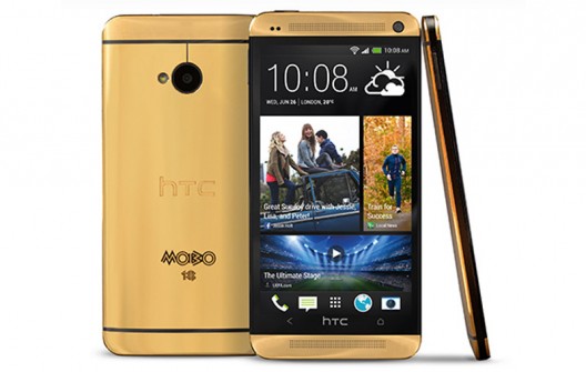 HTC unveils gold plated special edition One