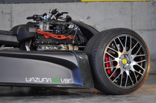 $250,000 Ferrari-powered Wazuma V8F Quad-bike makes a comeback in Matte Edition