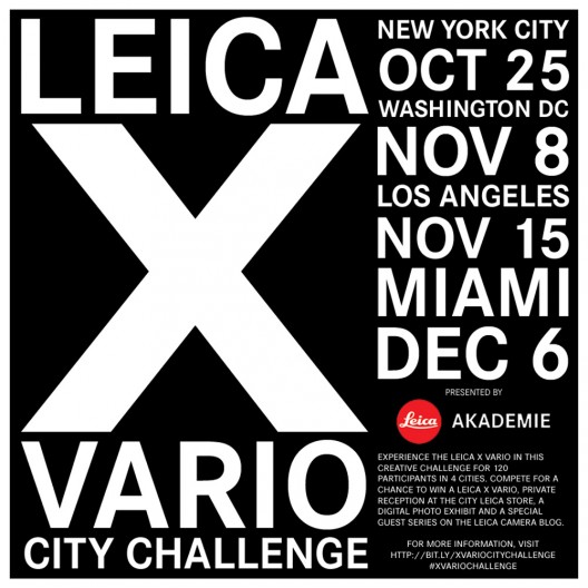 LEICA X VARIO CITY CHALLENGE