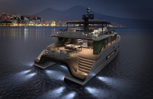 At $8 million the Picchio Catamaran can be your personal island in the high seas
