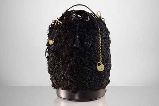 Ralph Laurens $6000 shearling duffle bag is for the sartorially brave hearted