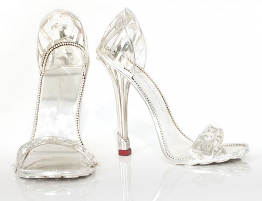 House of Borgezie fashions a solid platinum stiletto for $112,000