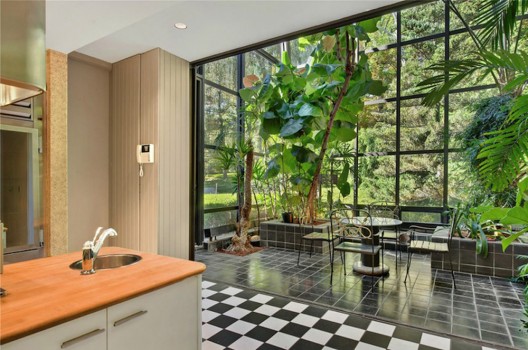 Twin Ponds, an absolutely stunning contemporary glass home in Bedford Hills is on sale