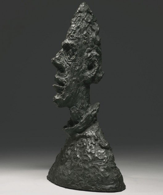Alberto Giacomettis Grande Tête Mince Sculpture Fetches $50 Milllon