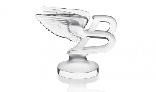 Lalique For Bentley Crystal Flying B Paperweight
