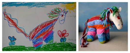 Let Child's Own Studio Transform Your Kid's Drawing Into a Unique Plush Toy