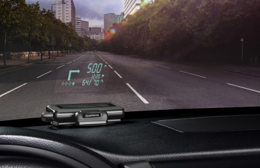 Never Get Lost Again With Garmin's Head-Up Display Windshield Projector