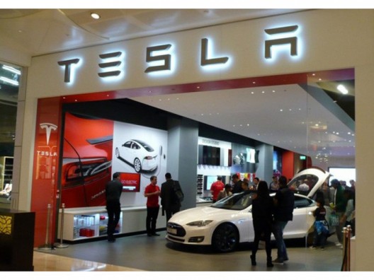 Tesla opens first London store