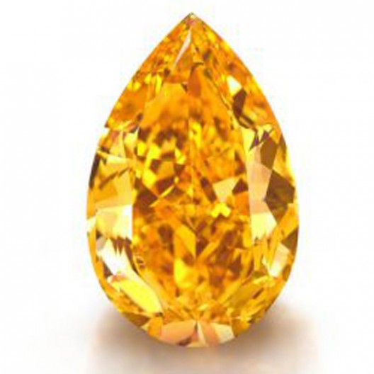 A 14.82 carat Orange Diamond sells for a record shattering $35.5 million