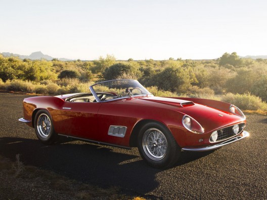 Highly Prized 1958 Ferrari 250 GT LWB California Spider Leading at RMS 15th Annual Arizona Sale