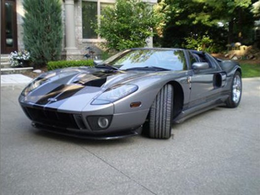 A modified Ford GT X1 appeared on duPontRegistry