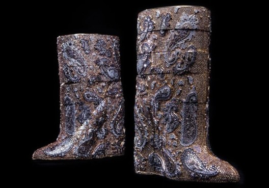 The most expensive boots are diamond studded and cost $3.1 million