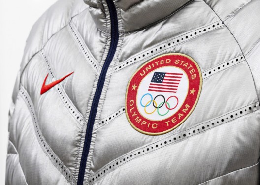 U.S. Athletes in Nike Slick Silver and Fleece at 2014 Sochi Winter Olympics